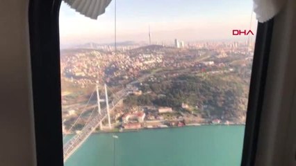 Binali Yıldırım İstanbul'u Havadan İnceledi
