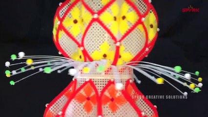 How To Make Plastic Canvas Flower Pot New | Spark Creative Solutions 2019