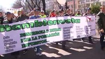 Miles de personas participan en Madrid en la marcha en defensa del medio rural