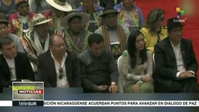 Pdtes. de Bolivia y Paraguay suscriben acuerdos bilaterales