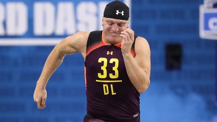 Mike Mayock impressed by Maxx Crosby's official 4.66 40-yard dash