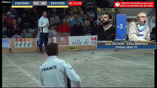Sète, International à pétanque 2019 : Finale FAZZINO vs ESPOIRS