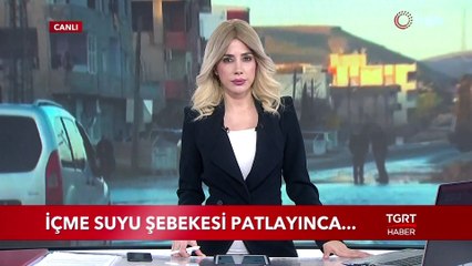 İçme Suyu Şebekesi Patlayınca...