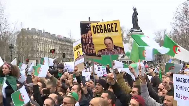 Párizs, Marseille, London – algériaiak szimpátiatüntetései