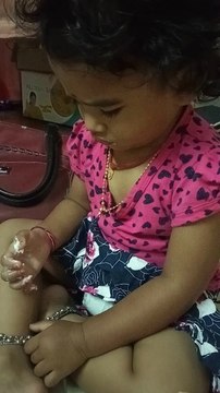 Cute angry behavior - she isn't going to listen!