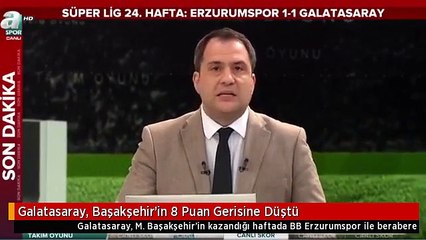 Galatasaray, Başakşehir'in 8 Puan Gerisine Düştü