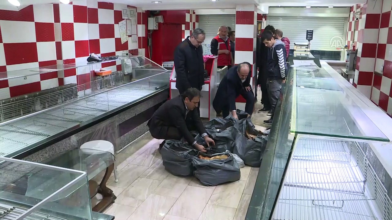 Üstüne basılan etlere el konuldu - İSTANBUL