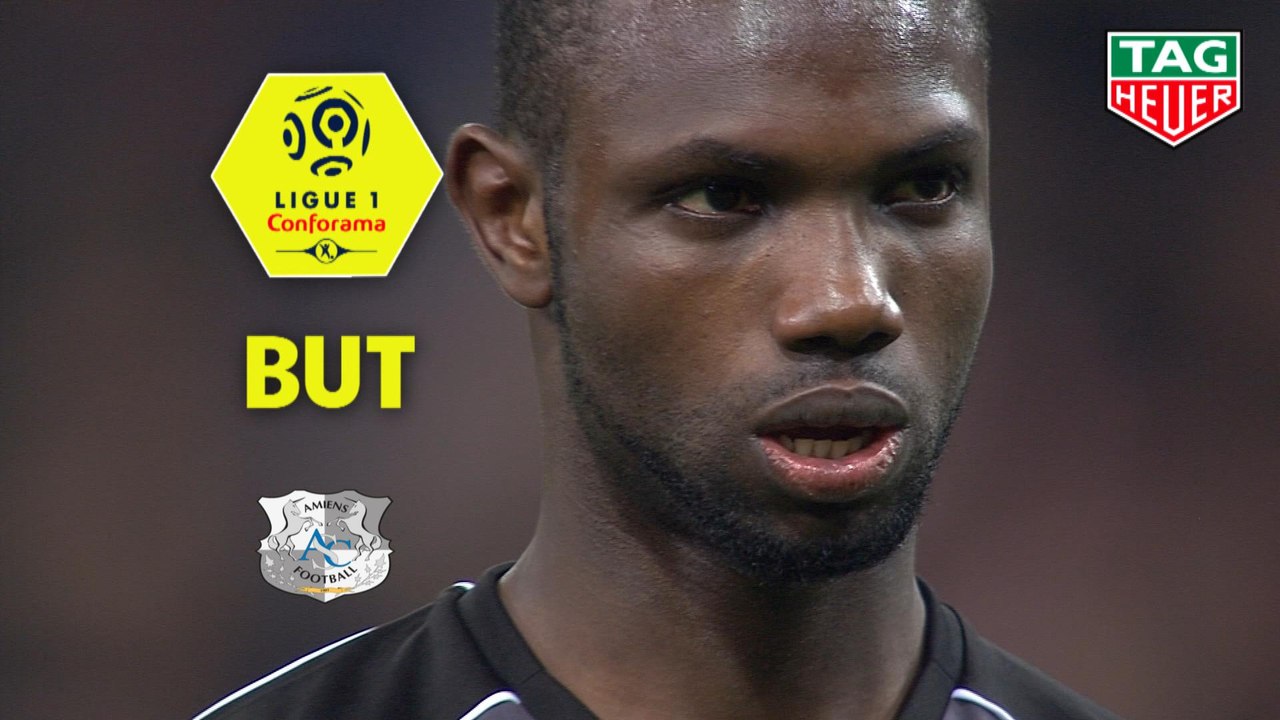 But Moussa KONATÉ (39ème pen) / Stade de Reims - Amiens SC - (2-2) - (REIMS-ASC) / 2018-19