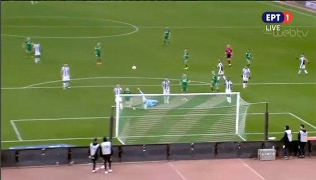 Emanuel Insúa AMAZING Shot and Alexandros Paschalakis IMPRESSIVE save - Panathinaikos 0-2 PAOK 03.03.2019 [HD]
