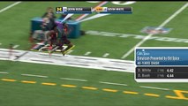 Simulcam: Devin vs. Devin! White edges out Bush in 40-yard dash