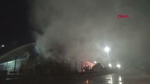 Tekirdağ Karton Fabrikasının Deposunda Yangın Çıktı