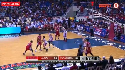 Alaska vs Ginebra - 3rd Qtr March 3, 2019 - Eliminations PBA Philippine Cup 2019