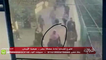 أقرب سيدة من حادث قطار محطة مصر تنجو من الموت بأعجوبة