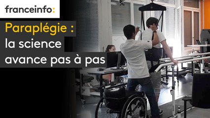 Paraplégie : la science avance pas à pas