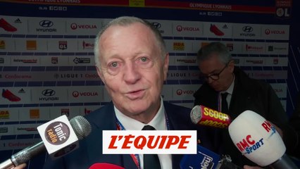 Aulas «Le foot, c'est une question de confiance» - Foot - L1 - OL