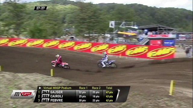 Romain Febvre passes Tim Gajser - 2019 MXGP of Patagonia Argentina 2019