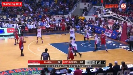 Alaska vs Ginebra - 4th Qtr March 3, 2019 - Eliminations PBA Philippine Cup 2019