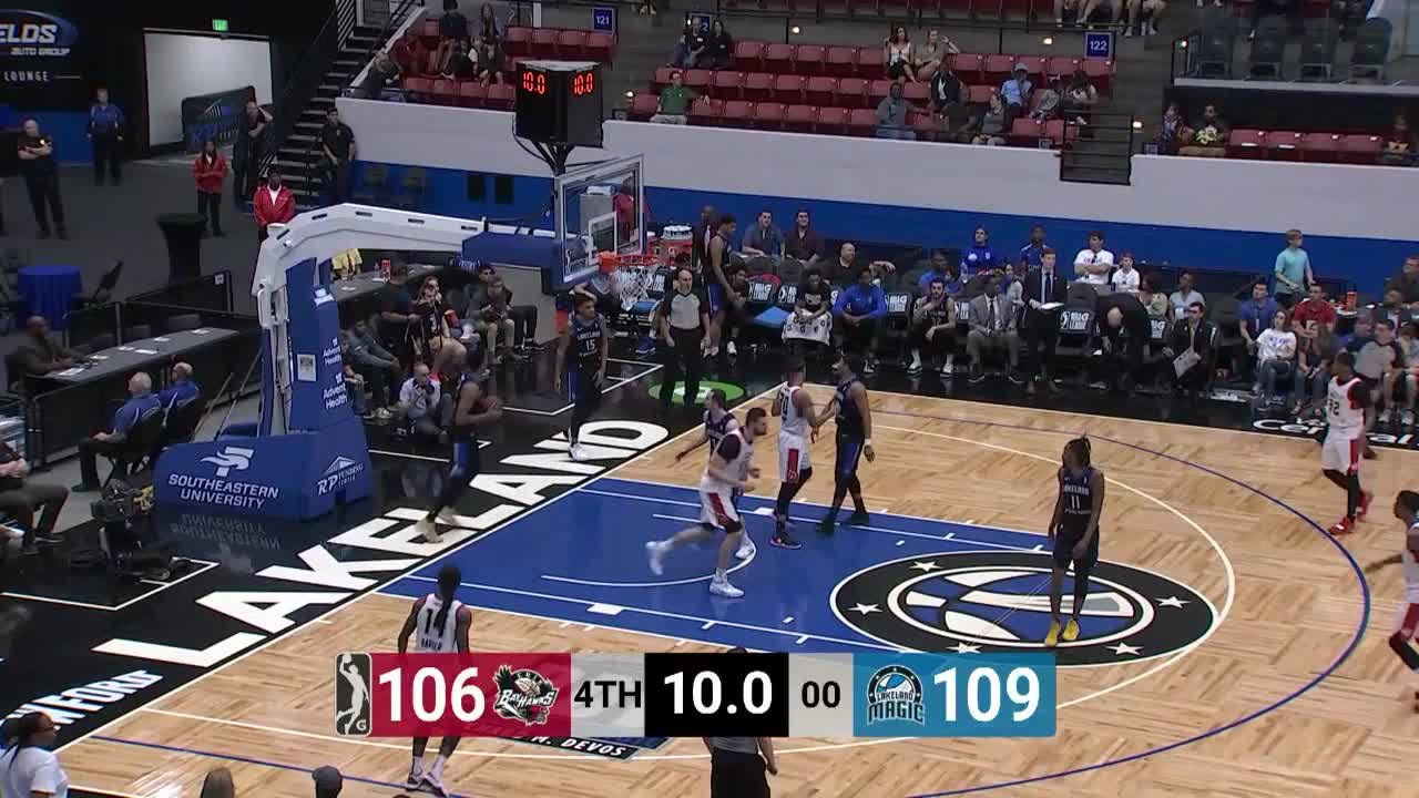 Jaylen Morris (20 points) Highlights vs. Lakeland Magic