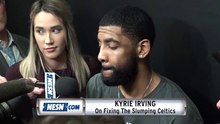 Kyrie Irving On Celtics Woes, Coming Together As A Team