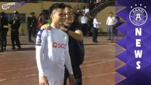 HLV U22 Việt Nam Lee Young-jin động viên các cầu thủ Hà Nội sau trận hoà trước Quảng Nam | HANOI FC