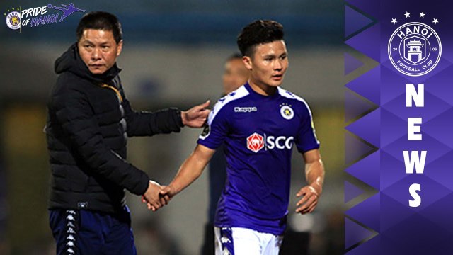 HLV Chu Đình Nghiêm chia sẻ cách toàn đội giúp Quang Hải giảm tải áp lực khi thi đấu | HANOI FC