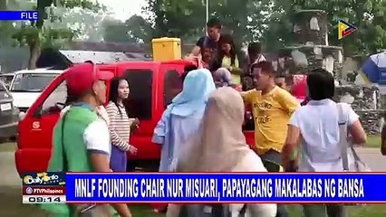 MNLF founding chair Nur Misuari, papayagang makalabas ng bansa