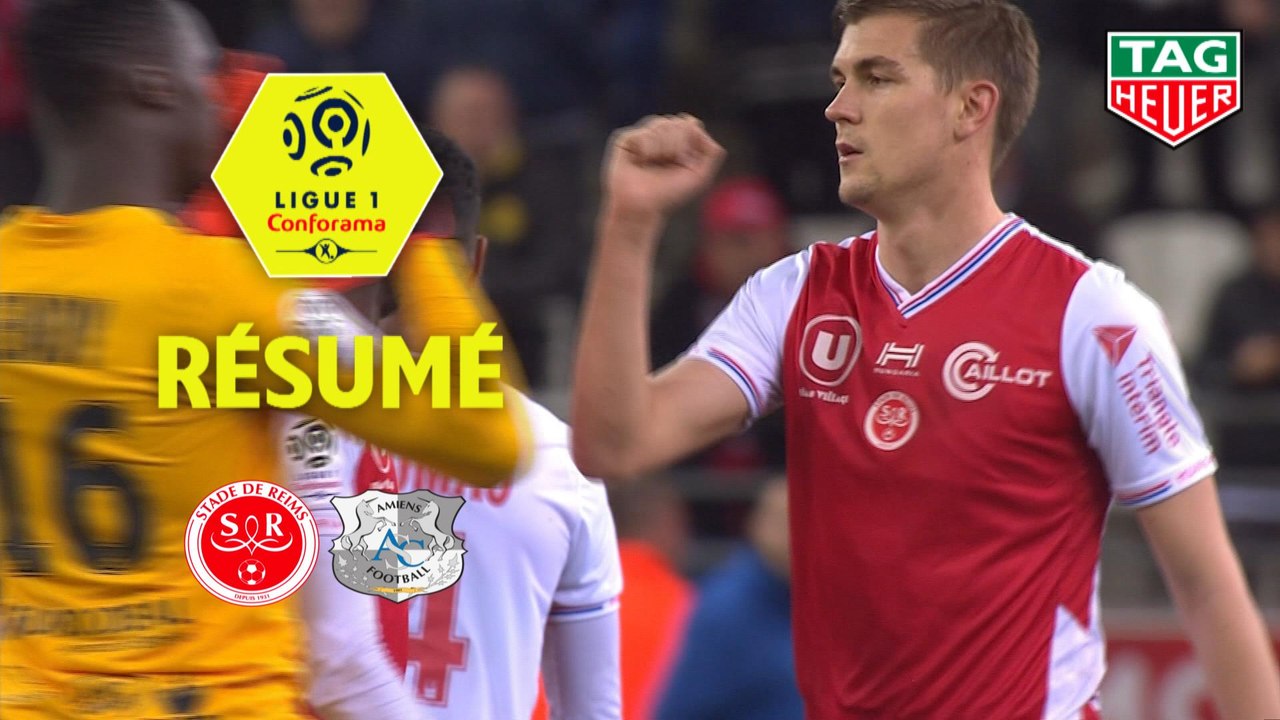 Stade de Reims - Amiens SC (2-2)  - Résumé - (REIMS-ASC) / 2018-19