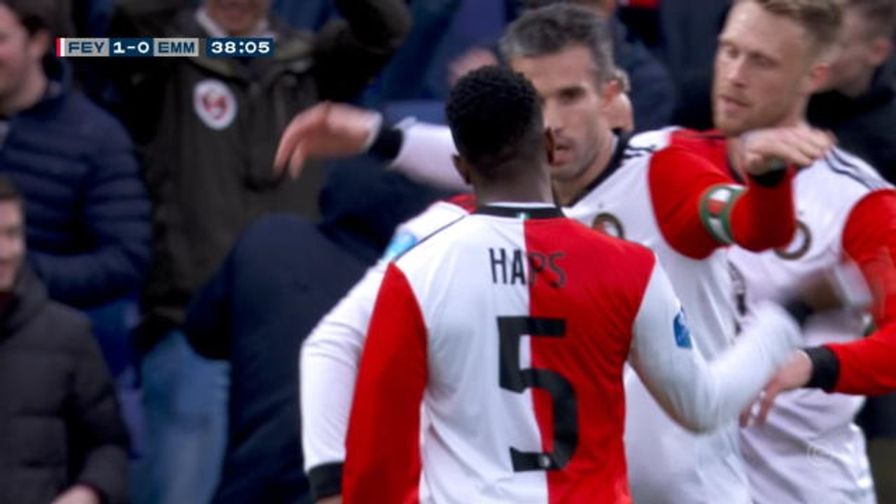 Eredivisie - Van Persie inscrit le 200e but de sa carrière