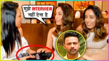 Srishty Rode RUDE BEHAVIOUR With TellyMasala Reporter On Manish Naggdev Question