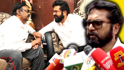 விஜயகாந்துடன் நடிகர் சரத்குமார் திடீர் சந்திப்பு.. ஏன் தெரியுமா?- வீடியோ