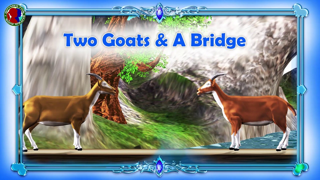 Two Goats And A Bridge Moral Story For Childrens ## ll English Stories For Kids