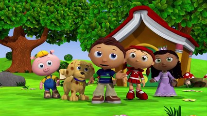 SUPER WHY! - THE BANANA MYSTERY Cartoon For Children  Kids Cartoon