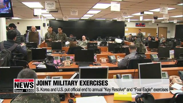 S. Korea and U.S. start scaled-down Dong Maeng joint military exercise this Monday