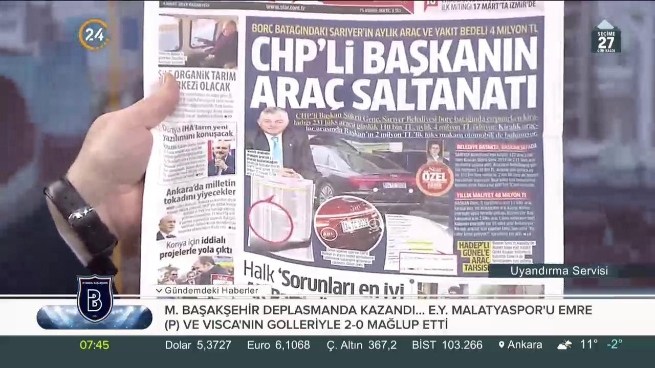 CHP'li Başkanın Araç Saltanatı