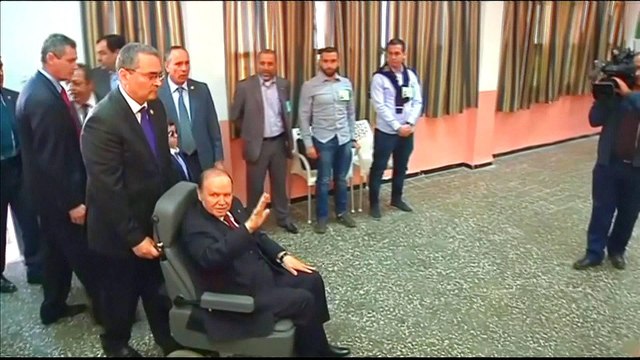 Bouteflika confirms bid for fifth term amid ongoing protests