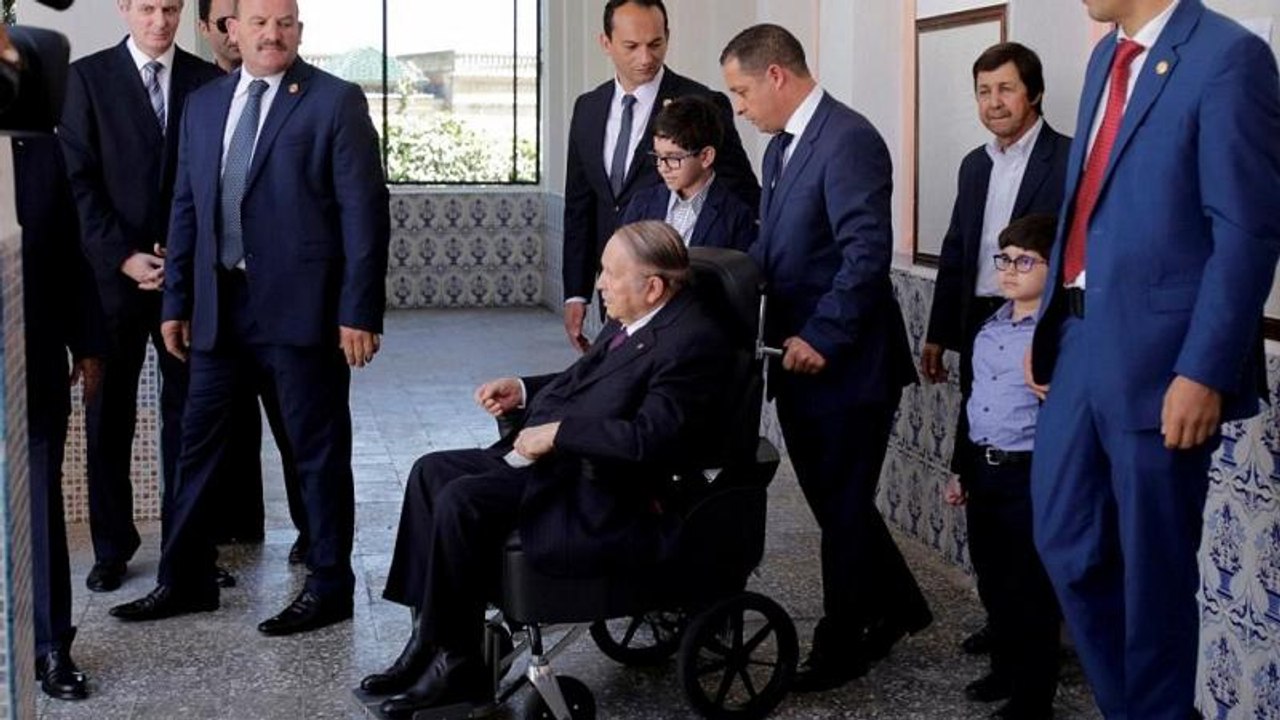 Algeria's Bouteflika offers to serve brief term if reelected, protesters defiant