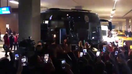 Erzurum beraberliği sonrası G.Saray'a karşılama