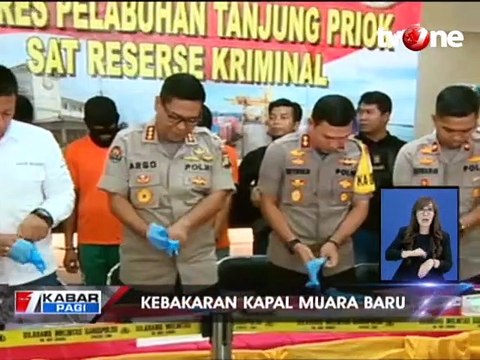 Polisi Tetapkan Tiga Tersangka Kebakaran Kapal di Muara Baru