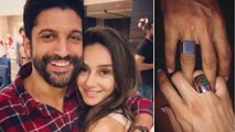 Farhan Akhtar gets engaged with girlfriend Shibani Dandekar; Here's the proof | FilmiBeat