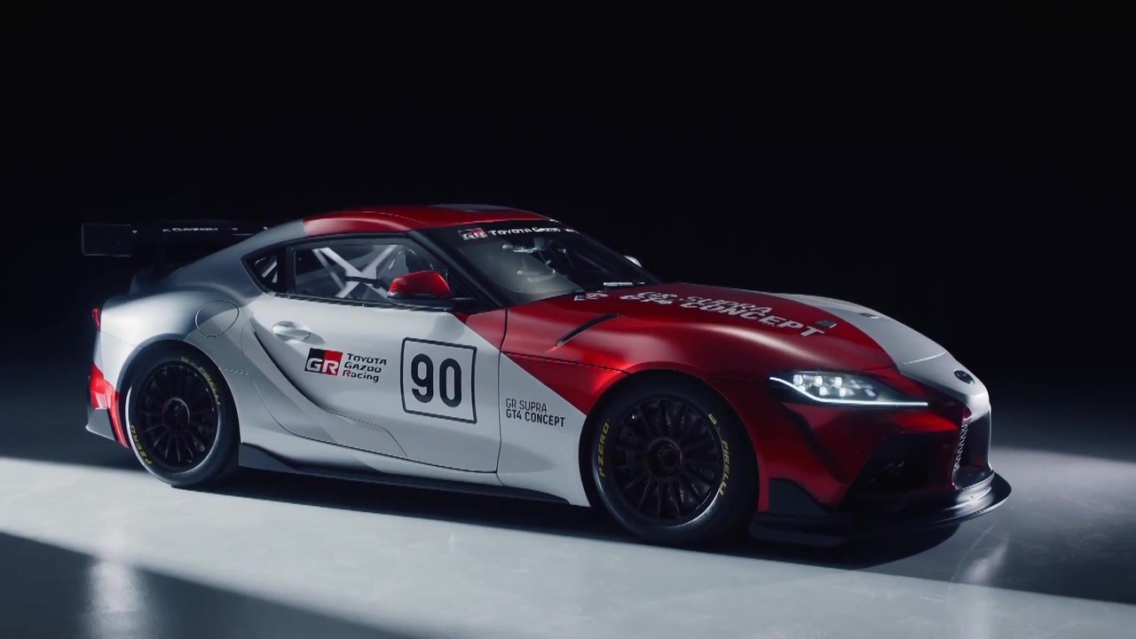 Weltpremiere für Toyota GR Supra GT4 Concept Start Toyota Modelle Bereit für die Rennstrecke