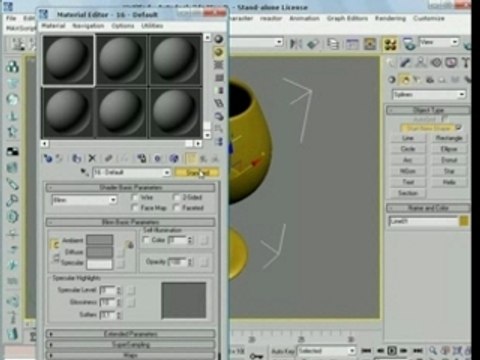 Verre réaliste avec mental ray sous 3ds max 8