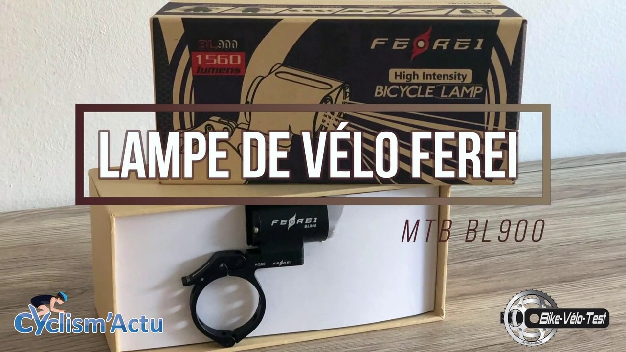 Bike Vélo Test - Cyclism'Actu a testé le phare Ferei BL900
