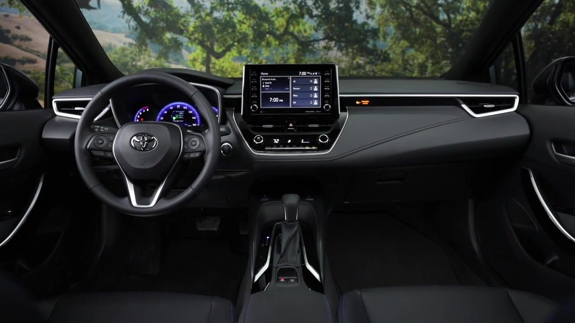 2020 Toyota Corolla Xse Interior Design