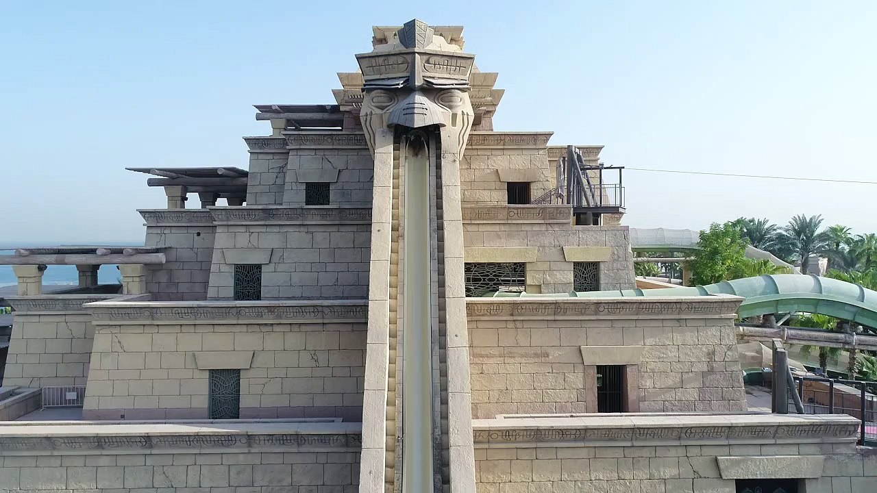 The Leap Of Faith in Aquaventure Waterpark | Atlantis, The Palm