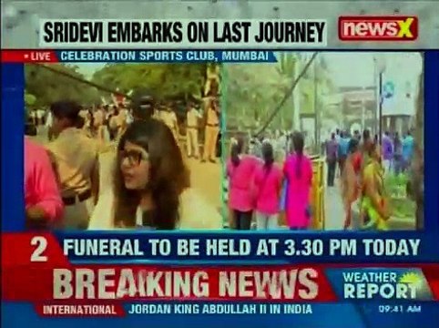 Sridevi Funeral in Mumbai: Bollywood actors arrive at Celebration Sports Club to pay last respects