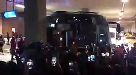 Erzurum beraberliği sonrası G.Saray'a karşılama