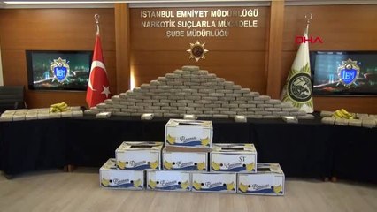 İstanbul- İstanbul'da 185 Kilo Kokain Ele Geçirilen Operasyon Kamerada