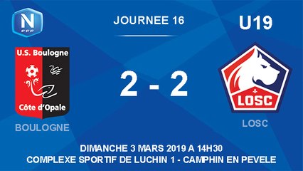 [U19 NATIONAL] J16 Résumé LOSC - USBCO