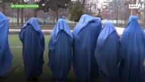Mulheres afegãs lutam pelo direito de treinar ao ar livre