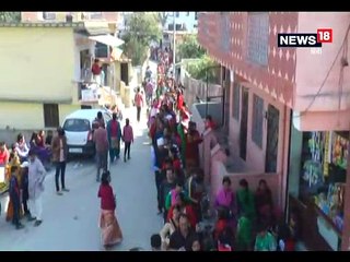 महाशिवरात्रि : कमलेश्वर महादेव मंदिर में अबीर गुलाल से भगवान भोलेनाथ का अभिषेक